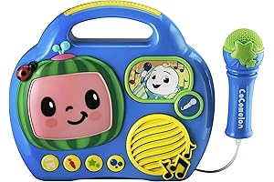 CoComelon My First Sing-Along Toddler Boombox Microphone Fun
