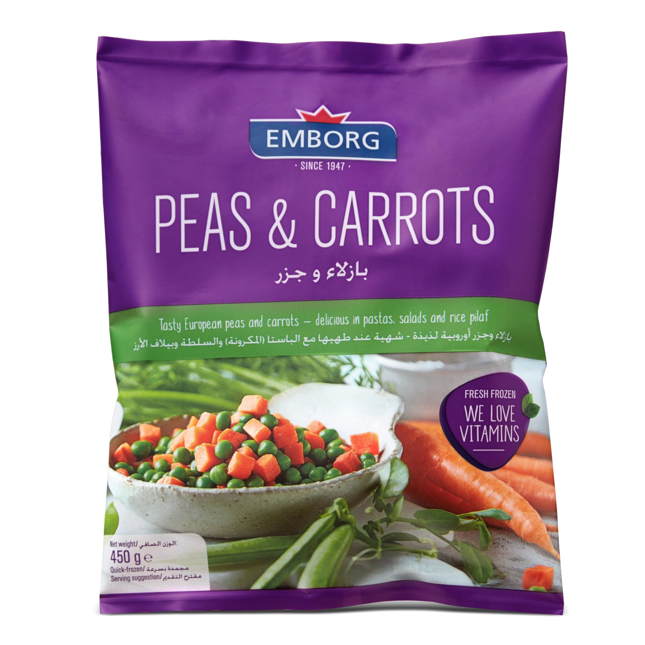 Emborg Peas and Carrots 450g