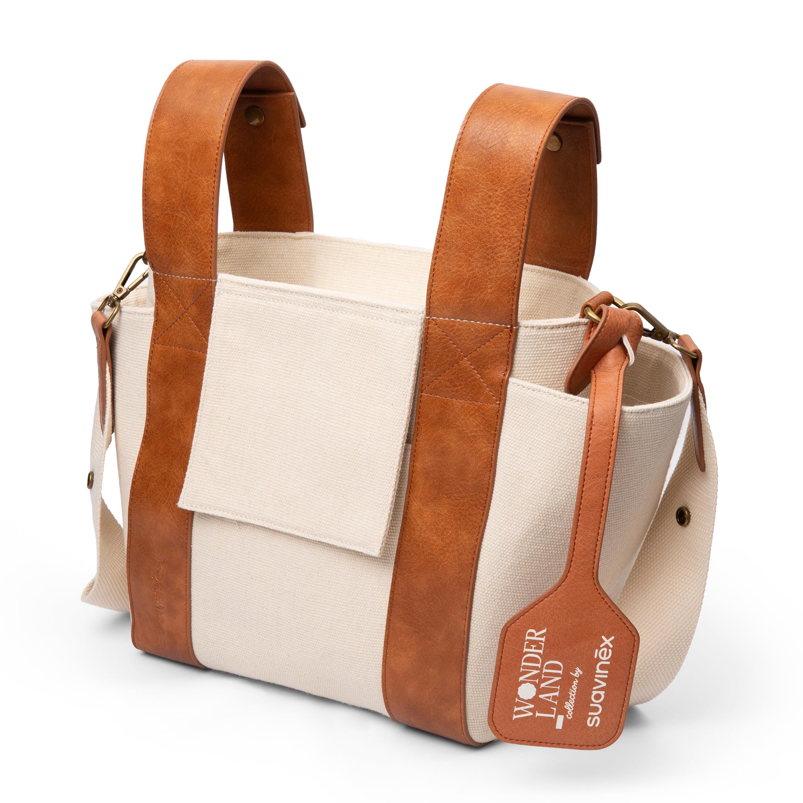Suavinex, Sac de Maternité, Sac à Langer Bébé, Organisateur pour Poussette, Avec Anses Ajustables à la Poussette, Fermeture Éclair, Compact et de Grande Capacité, avec Poches Intérieures