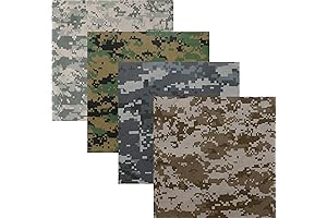 ARMYU Bandanas 4-Pack: Versatile Camo Accessories for Head, Neck, and More