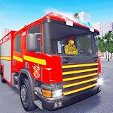 Fire Fighter Truck Emergency Rescue 3D: Fire Truck Driver Simulation Game