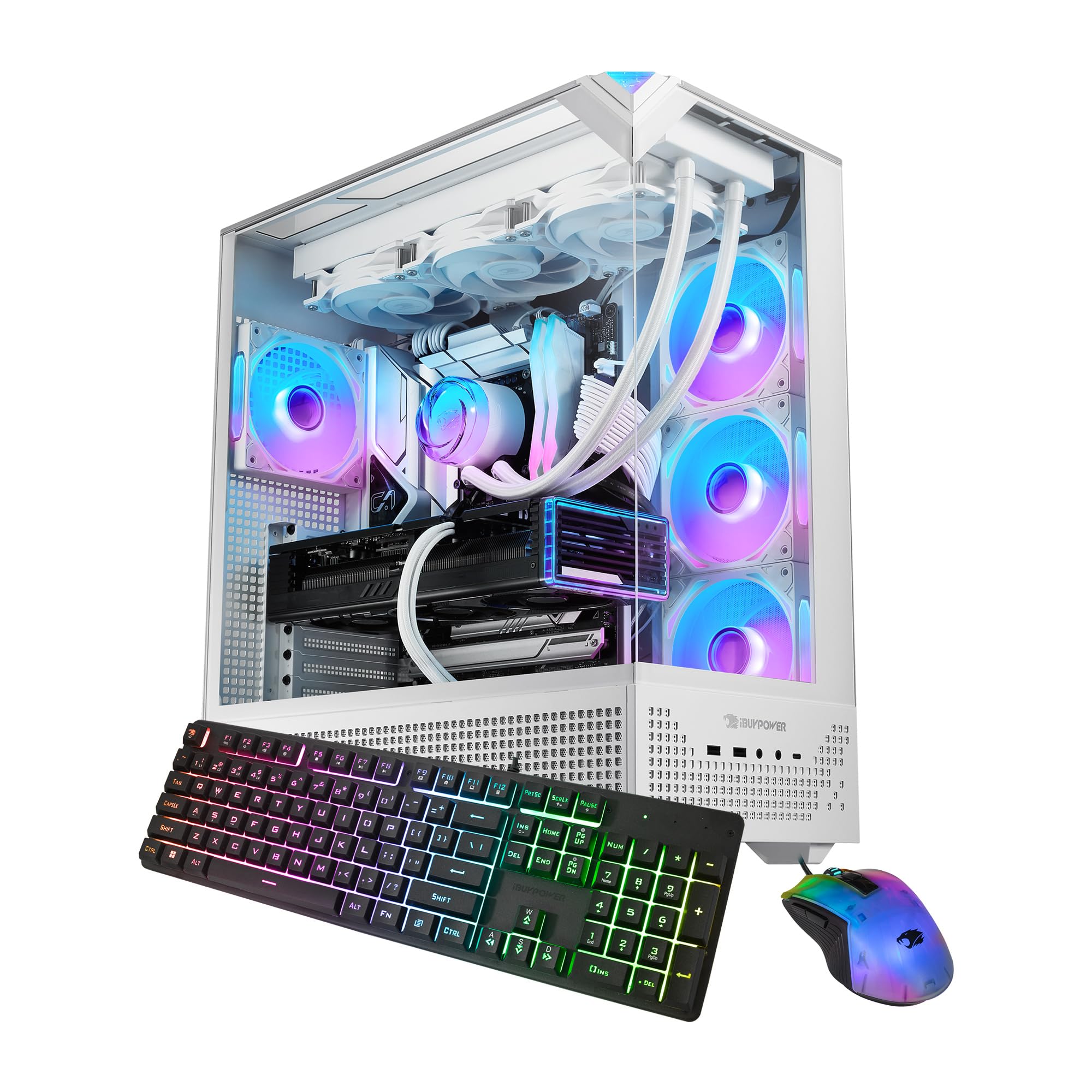 Amazon.com: iBUYPOWER Element Pro White Gaming PC Desktop