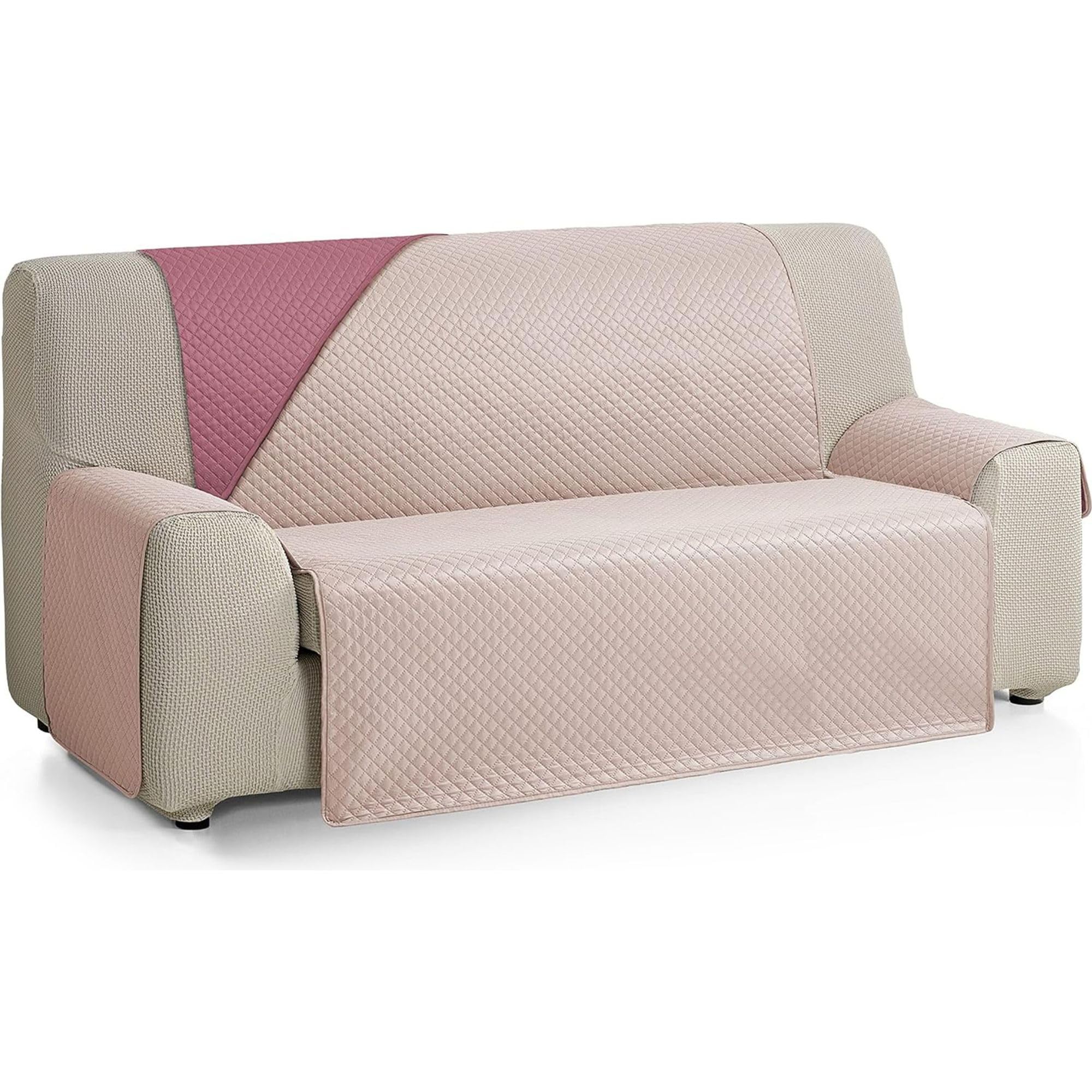 ECOMMERC3 Sofaüberwurf 4-Sitzer XL reversibel
