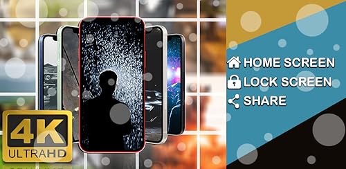 Rain Phone Wallpapers & Backgrounds app 4K ⎛No Ads⎞| Lock & Home Screen | Share button