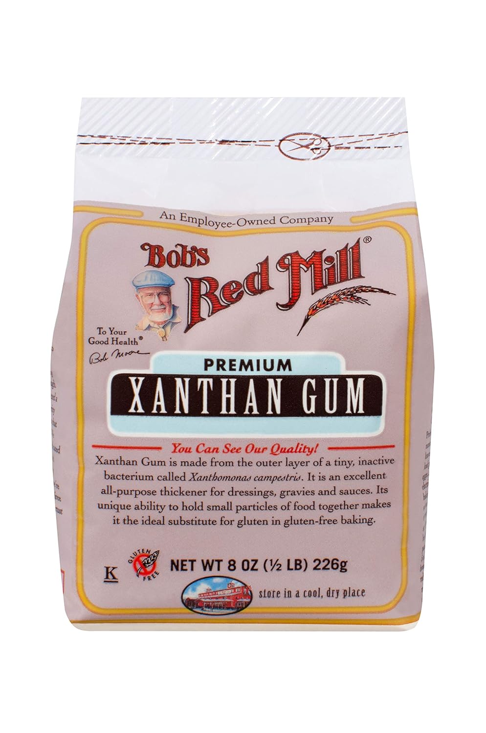 Bob's Red Mill Gluten Free Xanthan Gum, 8 Ounce (Pack of 6)