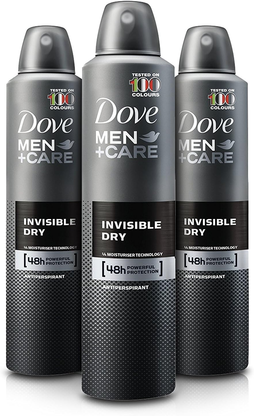 Dove Men Care Invisible Dry Spray Deodorant (3.8 oz, 3 pk.)
