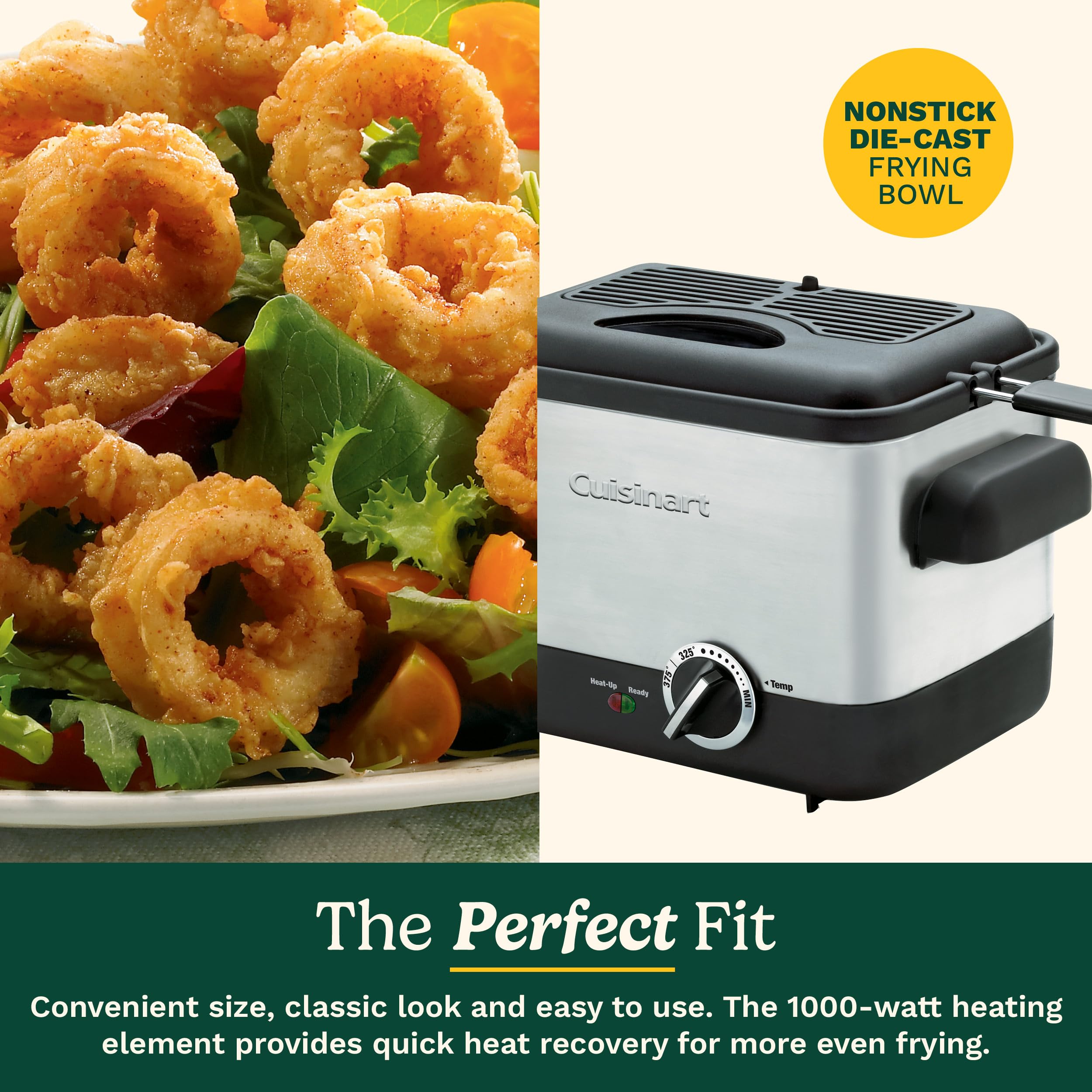 Amazon.com: Cuisinart CDF-100 Compact Deep Fryer: Home & Kitchen