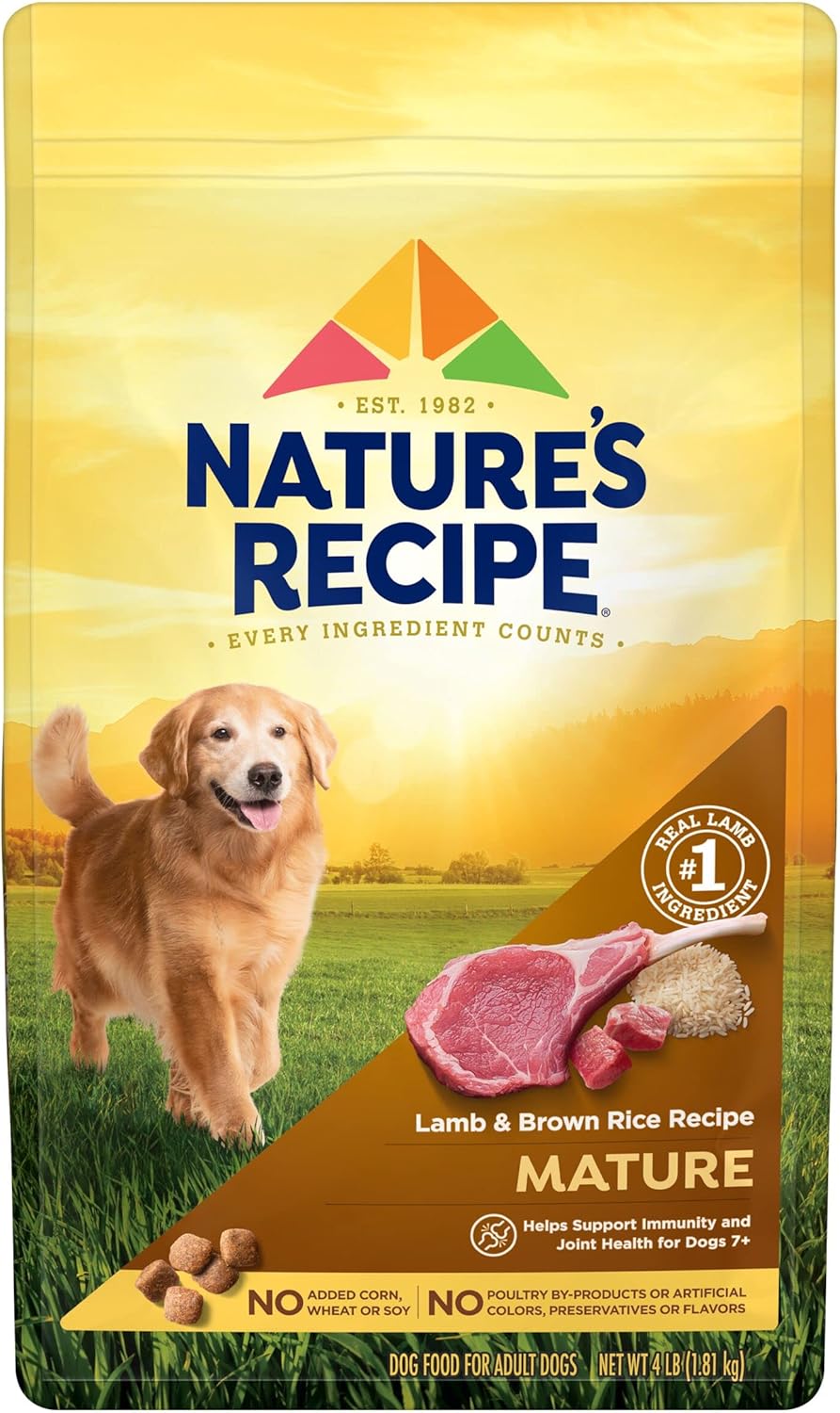 Nature′s Recipe Mature Lamb & Brown Rice Recipe...