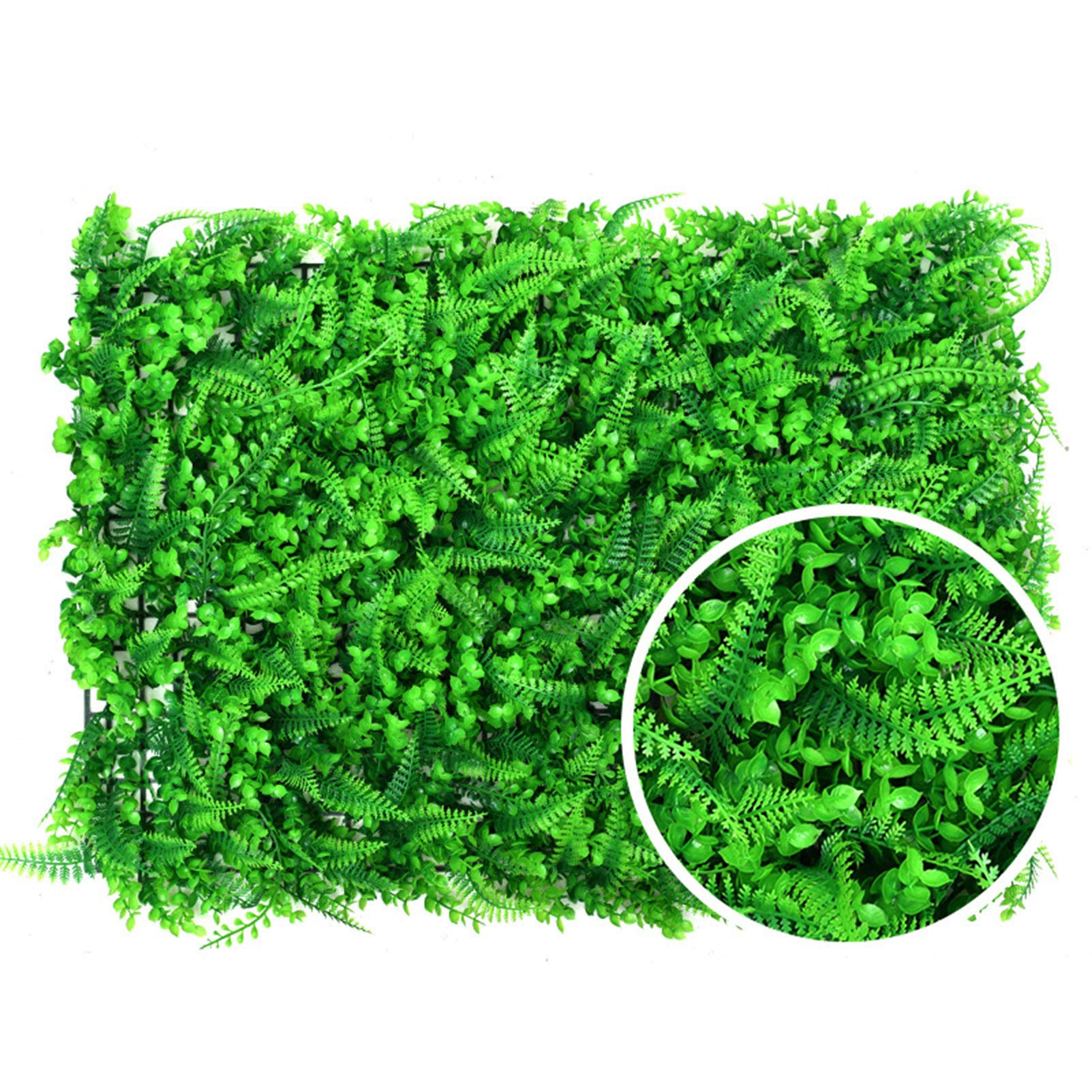 Panele ścienne ze sztucznej trawy, sztuczna roślina żywopłotowa topiary 12 szt., panele roślinne ze sztucznej trawy, zielone maty ścienne ze sztucznej trawy, ogrodzenie prywatności na zewnąt