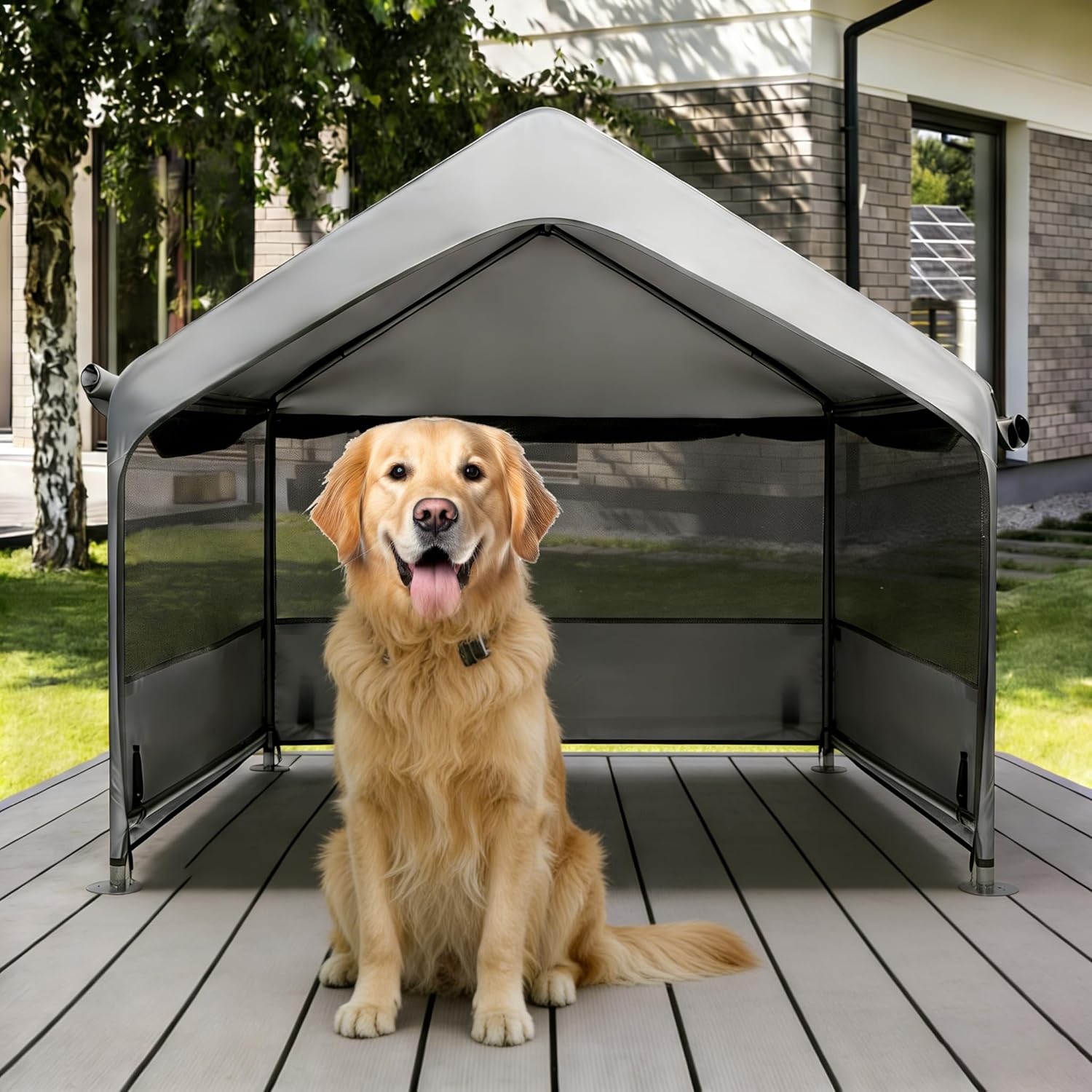 Summertrail Extra Large Dog House & Dog Kennel Flooring Decking