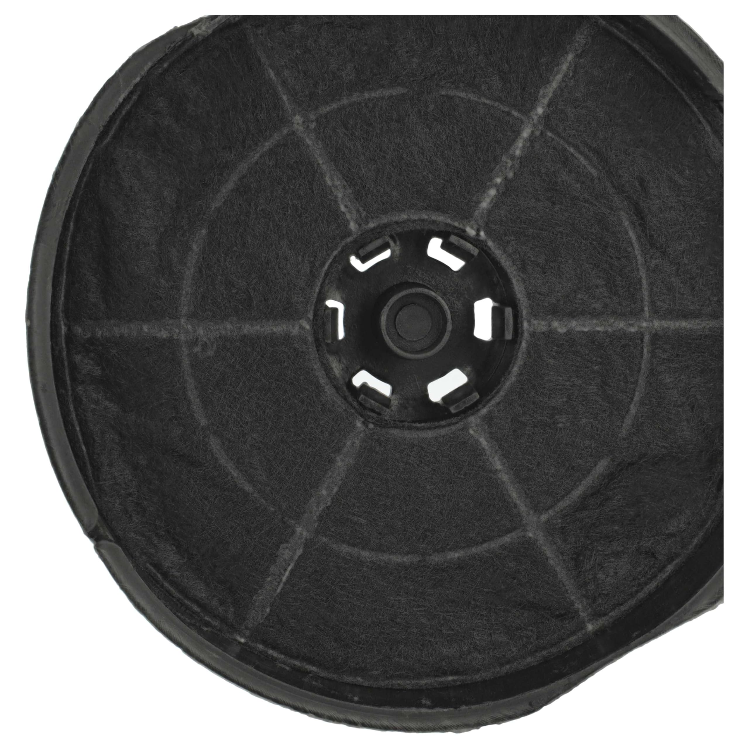 vhbw 4x Filtro a carboni attivi sostituisce Whirlpool C00384666 per cappe aspiranti