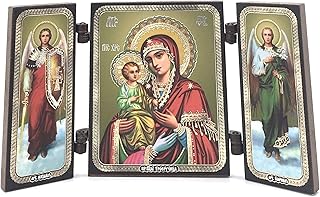 Three Handed Holy Mother of God Russian Icon Saint Gabriel