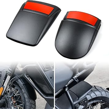 Front and Rear Mudguard Extender Kit for Pan American 1250, Motorcycle Fender Extension Splash Guard for Harley Pan America 1250 2021-2024 Accessories
