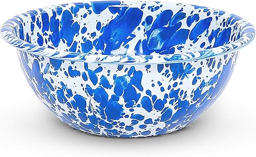 Miniatura 4 de Juego de vajilla de 16 piezas Crow Canyon Vajilla Azul en mármol blanco