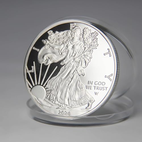 Miniatura 4 de Moneda conmemorativa sin circulación de la Estatua de la Libertad de los Estados Unidos 2024 de 1 oz (1 oz)