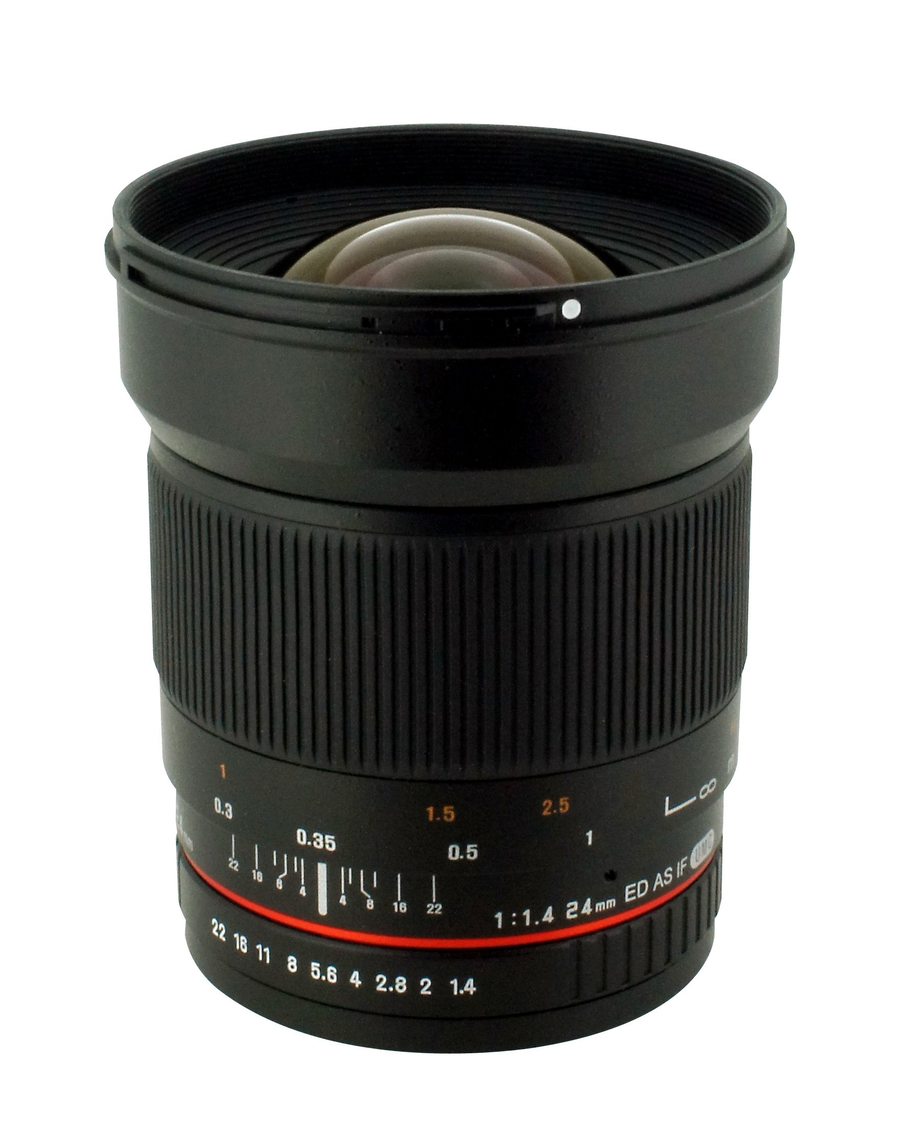 Rokinon 24mm F/1.4 Aspherical Wide Angle Lens for Canon