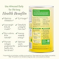 Vista 4 de Almased Kit de proteína en polvo para pérdida de peso para hombres y mujeres, batido natural de reemplazo de comidas para pérdida