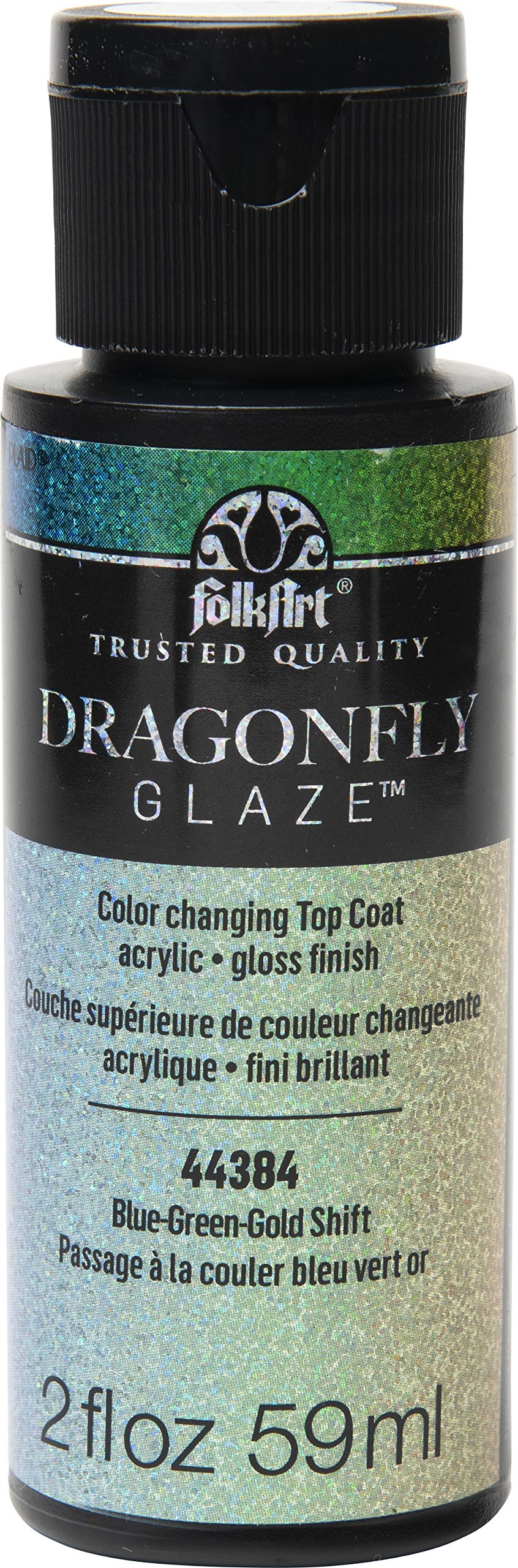 FolkArtPLAID ENTERPRISES, INC. FOLKART Color BLU/GRN/GO, Blue, Green, Gold Shift, 59 ml (Pack of 1)