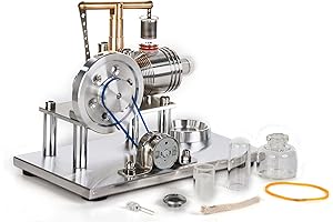 Sunnytech Hot Air Stirling Engine Motor Model: Captivating Educational Toy for Curiosity and Imagination