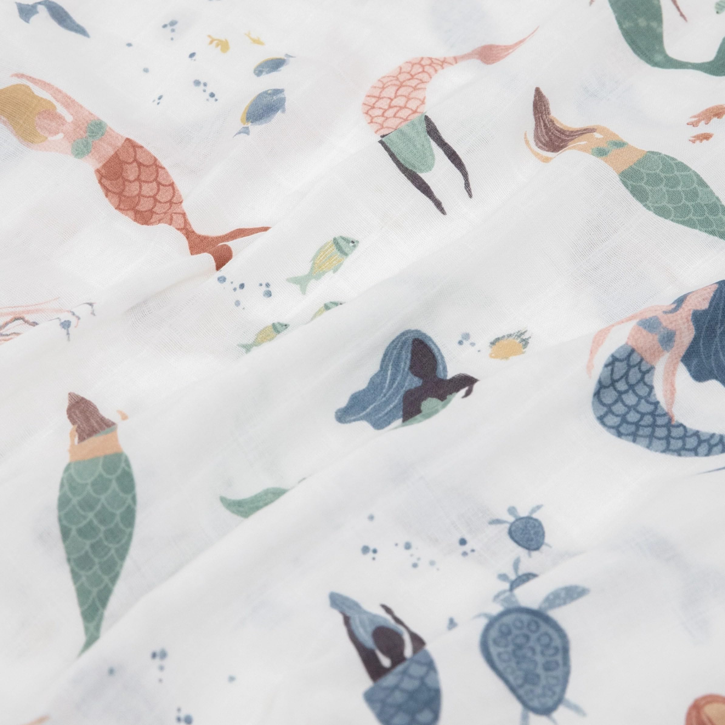 Little Unicorn Fundas de almohada de muselina de algodón, paquete de 2, súper suaves y transpirables, fundas de almohada para niños y niños, cierre de sobre, para niños y niñas, almohada de tamaño