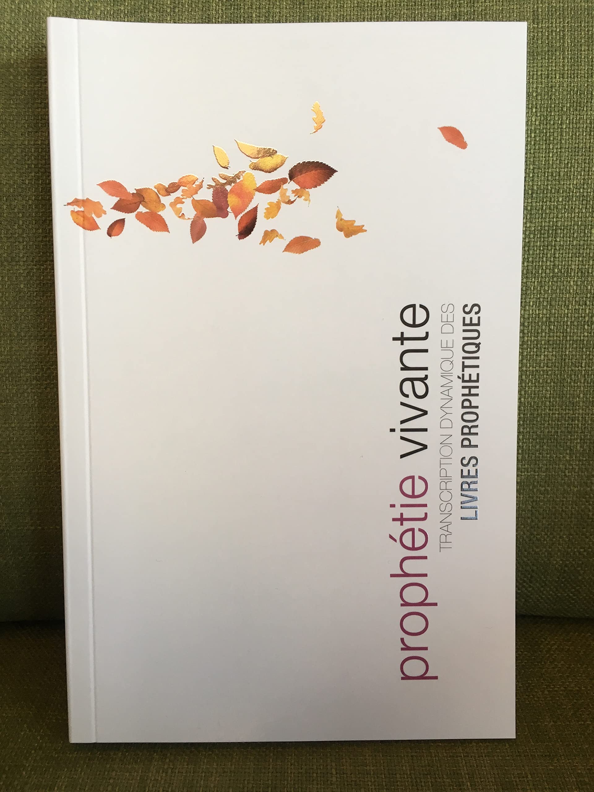 Prophétie vivante (brochée): Transcription dynamique des livres prophétiques
