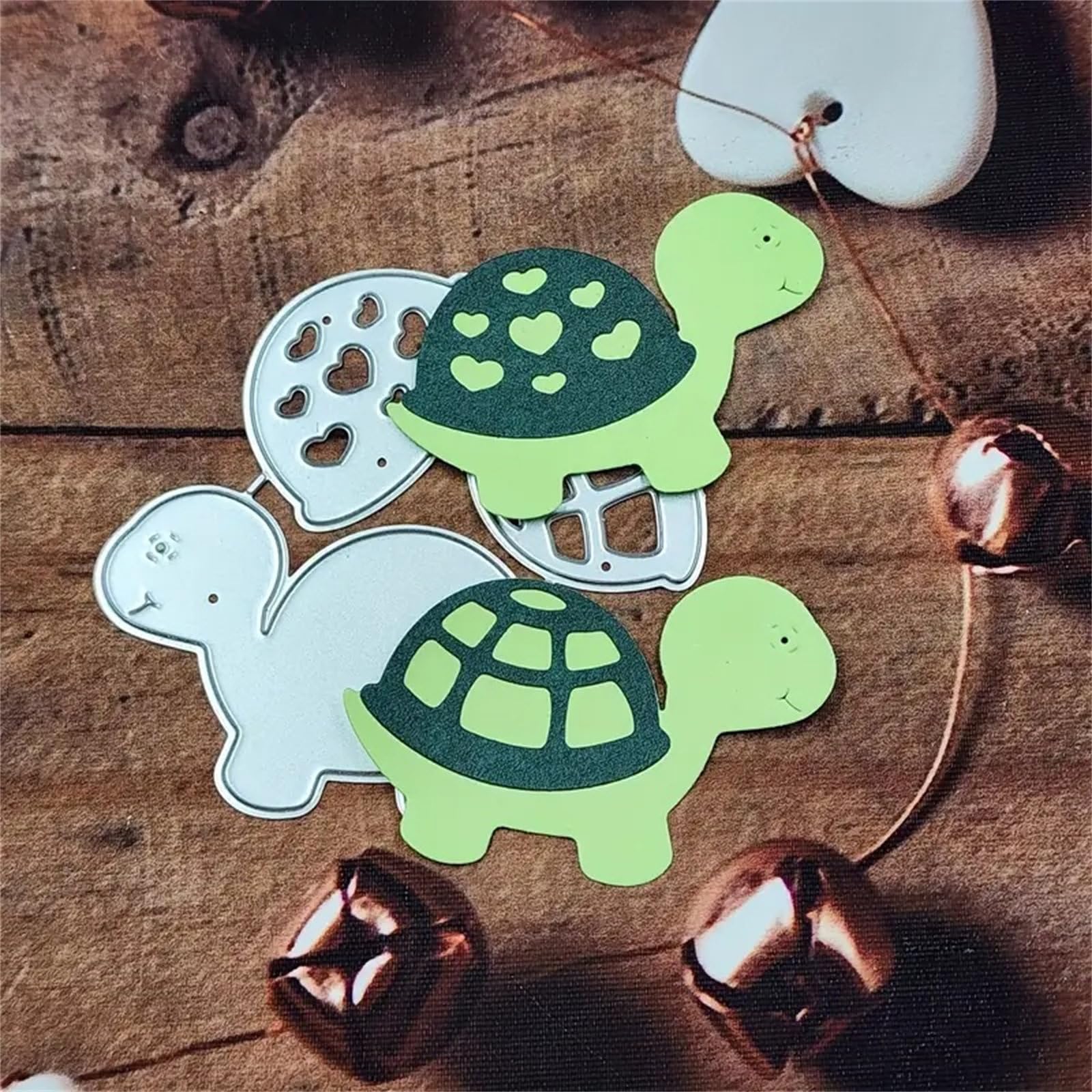 Metallschneide Schablone Schildkröten-Stanzen Set  Produktbild-Vorschau 14