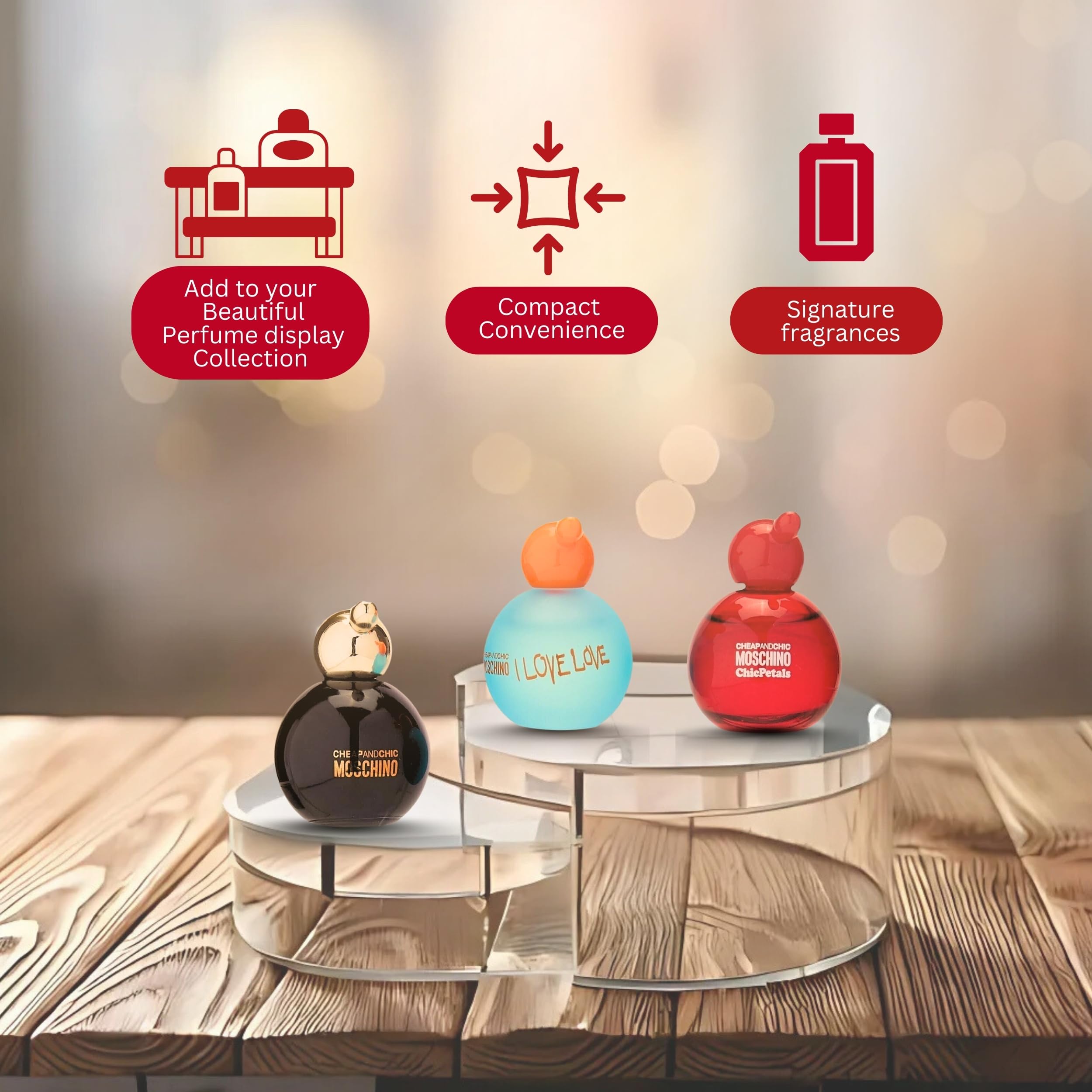 MOSCHINO Perfume for Women Variety Gift Set