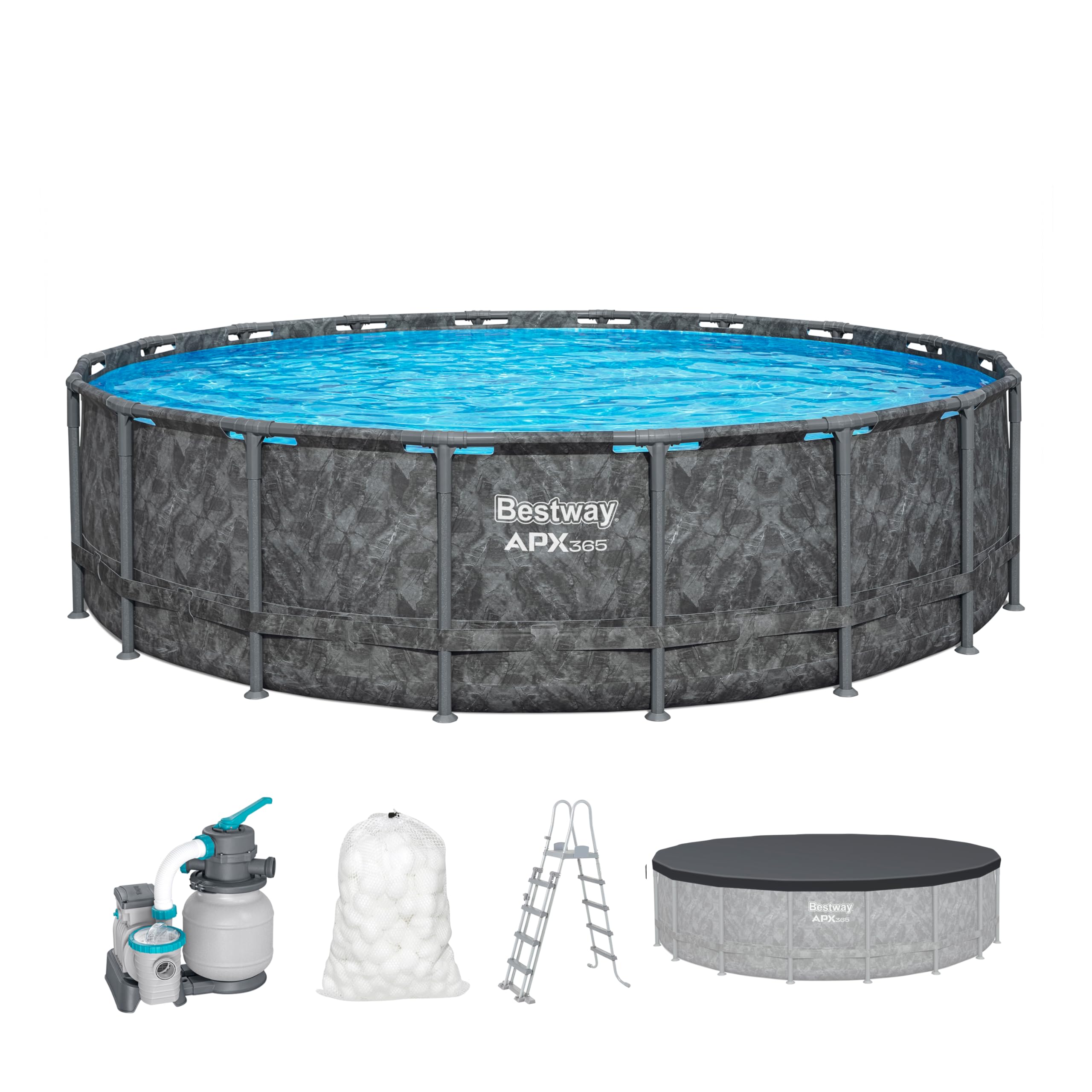 Bestway 561KC Set Aufstellpool APX 365, 549 x 132 cm