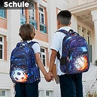 WZXYMXDP Astronaut Kids Boekentas School Kinderrugzak voor Kinderen Peuter Kleuterschool Elementaire Lichtgewicht Wandelen Reizen Casual Boekentas Schooltas Rugzakken 17 inch, Stijl, 17inch
