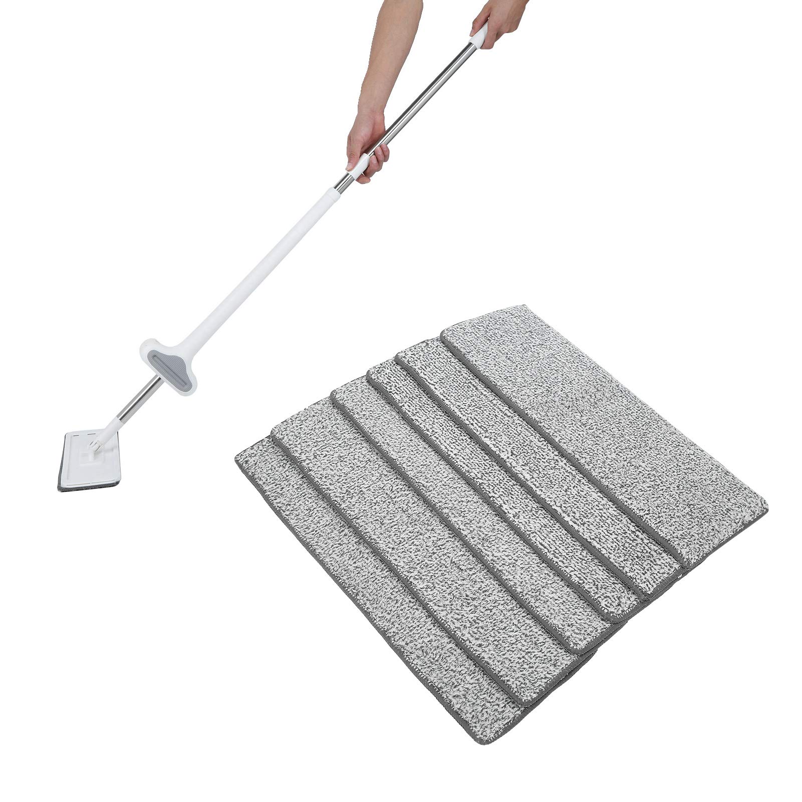 4 Paños De Microfibra De Repuesto Para Aspiradora Robot Eureka E20 Plus – Mopa Lavable, Fáciles De Instalar, Pisos Limpios Y Brillantes