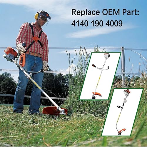 Miniatura 5 de shiosheng Conjunto de arranque de retroceso para Sthil FC55 FS38 FS45 FS46 FS55 FS55C FS55RC HL45 KM55 4140 Series Trimmer 41401904009 4140 190 4009