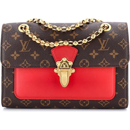 Louis Vuitton, Pre-Loved Victoire Handbag Monogram Canvas and Leather, Brown