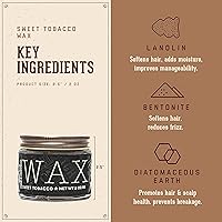 Vista 3 de 18.21 Man Made Producto de peinado para el cabello, 2oz. Aroma original de tabaco dulce en cera con acabado de bajo brillo