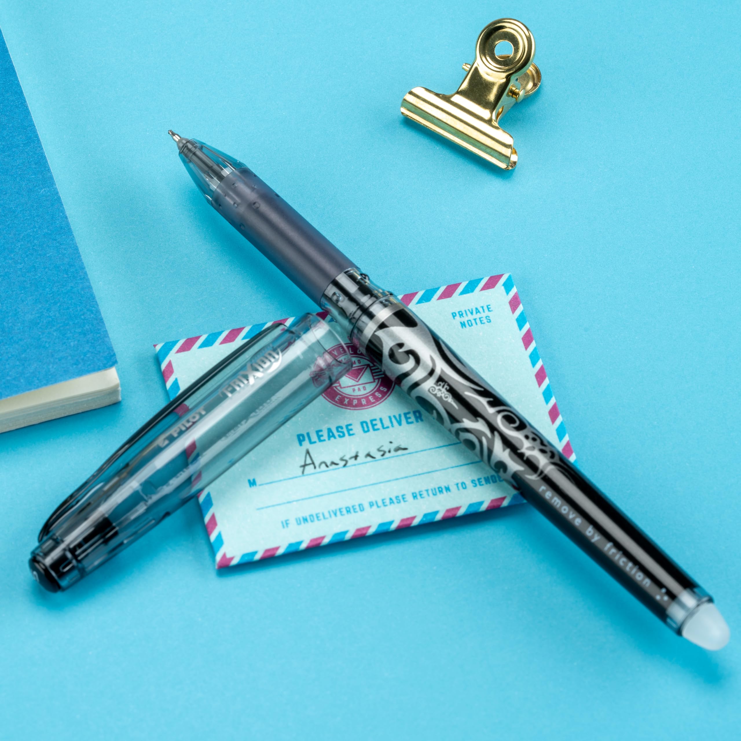 Amazon | Pilot 31573 FriXion Point Erasable Gel Pen, Needle, 0.5mm