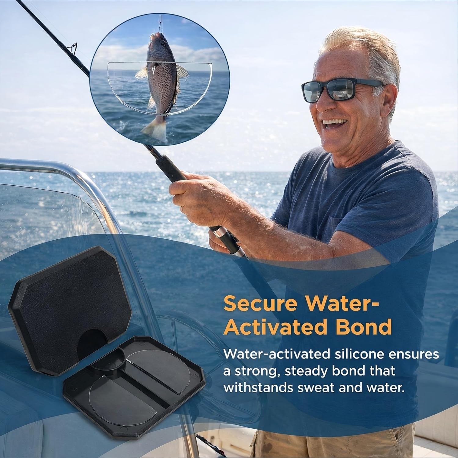 Stick-On Bifocal Readers for Sunglasses & Goggles, No Water or Adhesive Needed, Reusable Stick on Bifocal Lenses - Image 2