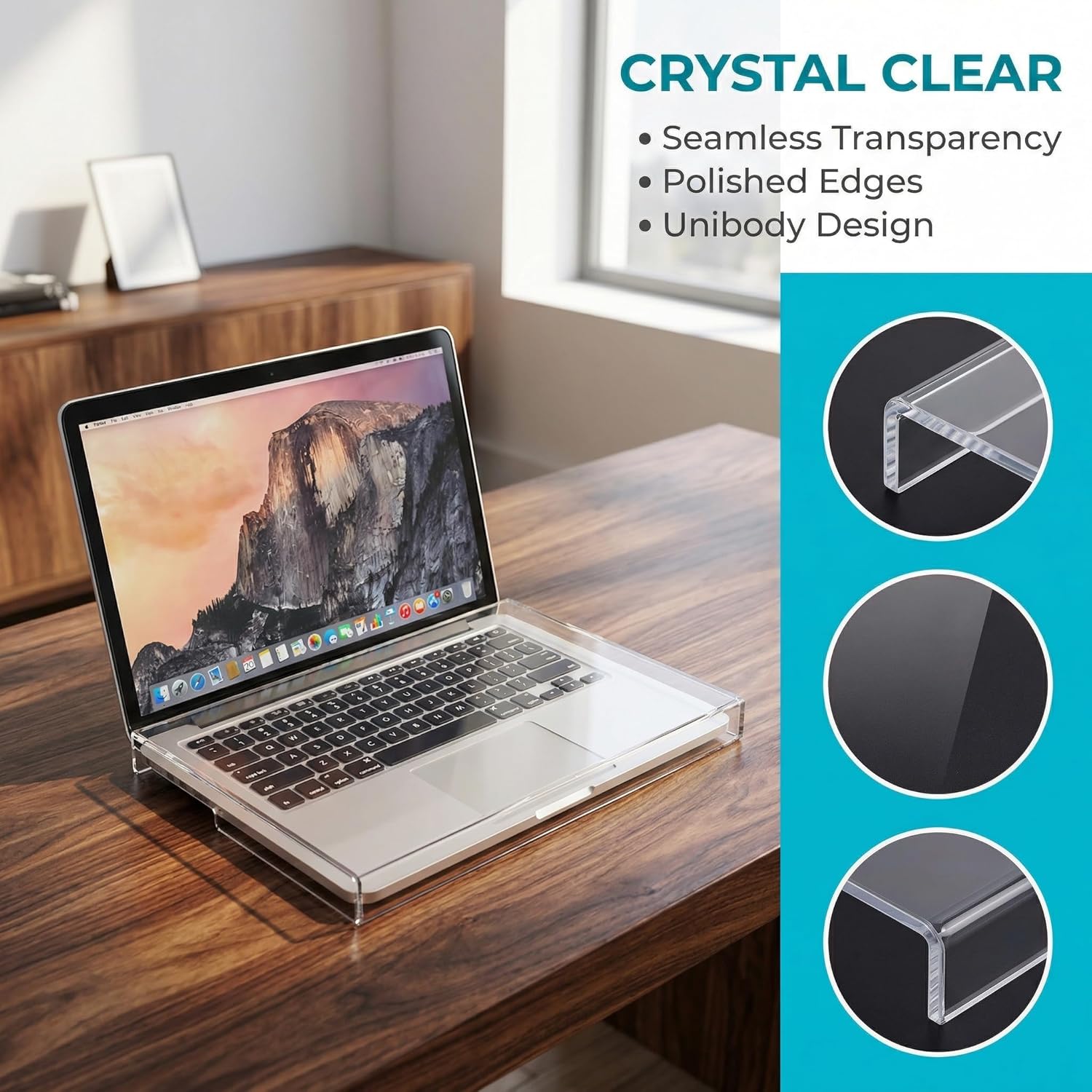 TOYANDONA Acrylic Keyboard Protector: Anti-Cat Protective Cover Transparent Laptop Protector Versatile Keyboard Cover for Desktop and Laptop Easy to Clean