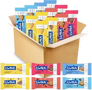LUNA Bar Variety Pack Gluten Free Snack Bars