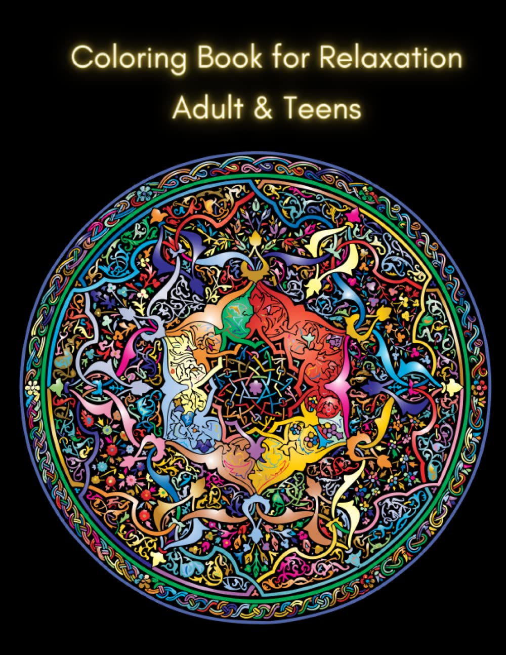 Coloring Book for Relaxation - Adults & Teens: Zen and relaxing designs to promote mindfulness & mental well being and relief from Stress & Anxiety
