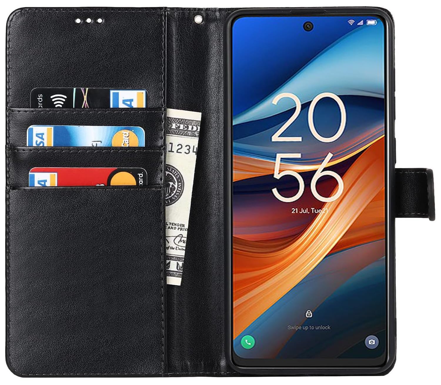 Custodia Per TCL 50 SE, Chiara IN Silicone Anti-urto Gradiente - Foto 5