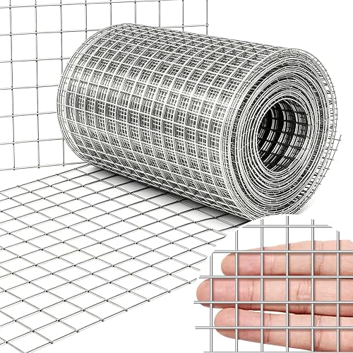 Amagabeli Ture 19 Gauge Hardware Cloth Chicken Wire Fencing 1/2 inch 16in x 6ft 