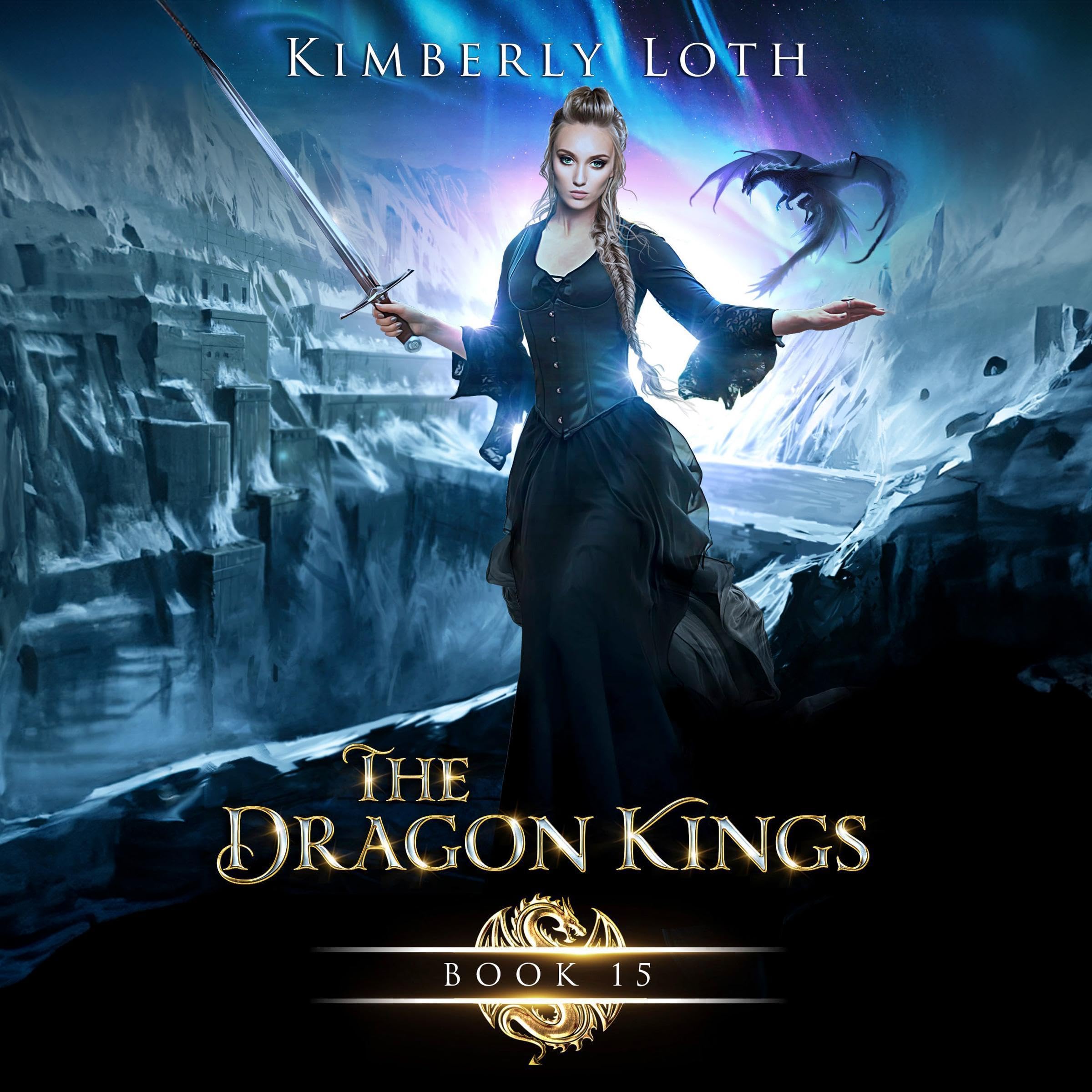 Cover art for The Dragon Kings, Book Fifteen