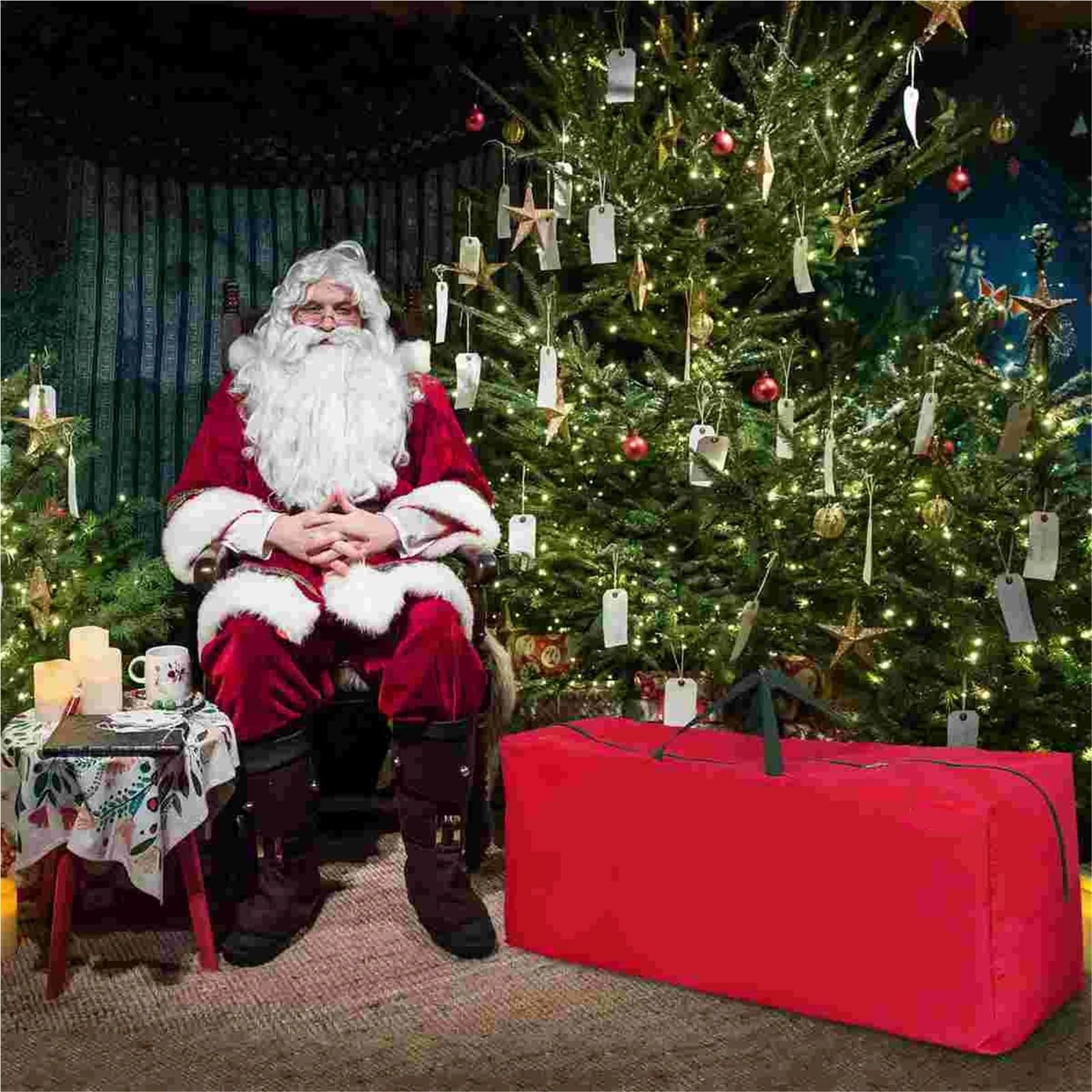 Weihnachtsbaum-Tasche Weihnachtsbaum-Aufbewahrungstasche, Oxford-Stoff, Weihnachtsbaum-Tasche, Aufbewahrung, Weihnachtsbaum-Aufbewahrungsbehälter, Aufbewahrungsbox Wasserdichte Aufbewahrungstasche Für