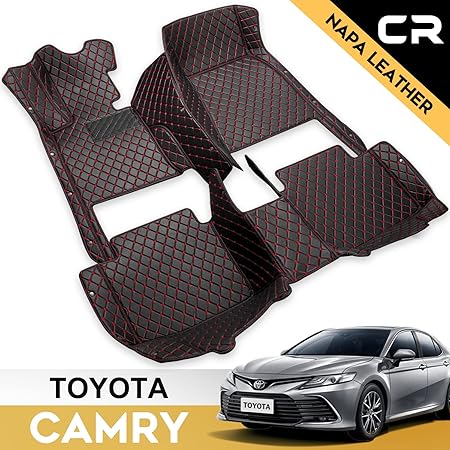 2023 Camry Floor Mats Amazon Com Tuxmat For Toyota Camry Awd 2018 2023 Models Custom Car Mats Maximum Coverage All Weather Laser Measured This Full Set Includes 1st And 2nd Rows Automotive