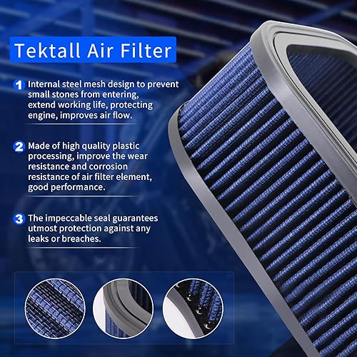 Miniatura 2 de Filtro de admisión de aire para motocicleta Harley VRSCF VRSCDX 10TH Night Rod Special 69 76 CI HD-1102 29437-01 EO82A6 29437-01A