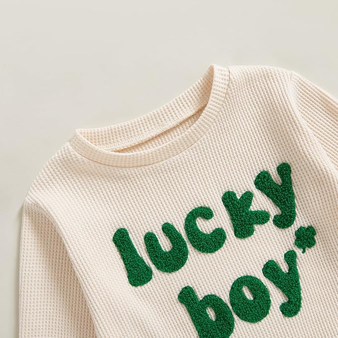 Adorable St. Patrick's Day Outfit for Baby Boys