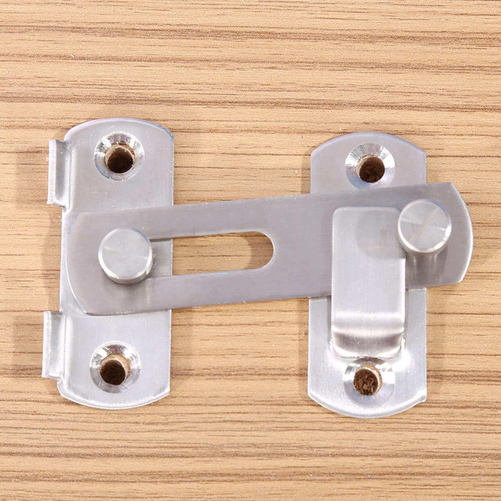 Stainless Steel Hasp Lock for Sliding Doors and Home Hardware for Cabinets and Fitting Rooms