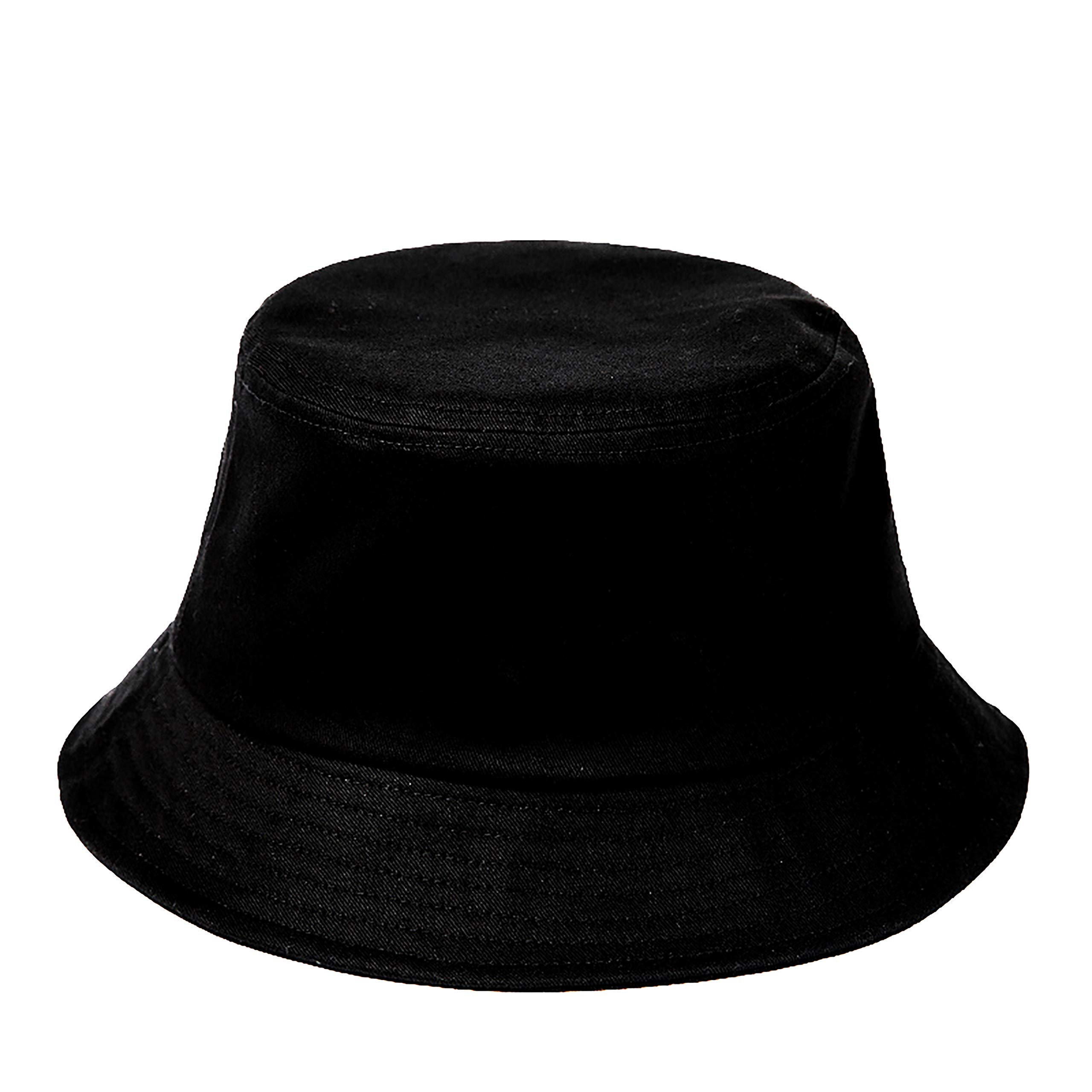 FISHSHOPSombrero de Pescador Unisex Diseño Liso Sombrero de Pescador de Material Cómodo Todos Casquillos Disponibles para Usar con Ropa Casual Sombrero 56-58CM