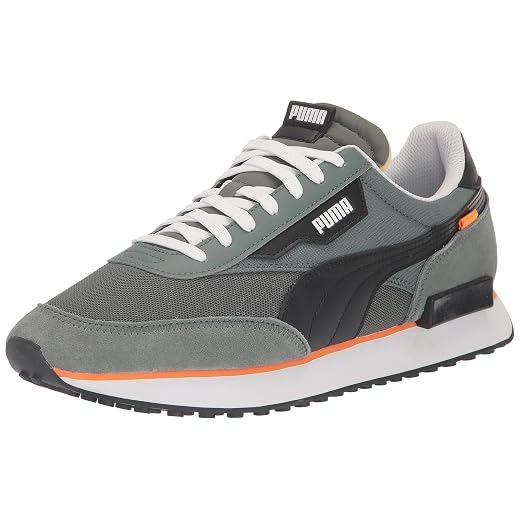 PUMA Unisex Future Rider Core Sneaker, Balsam Green WH, 12 US Men