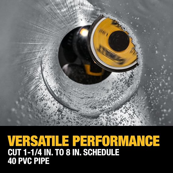 DEWALT Impact Connect Pipe Cutter, PVC Cutter, Diamond Grit Cutting Wheel (DWAIPCIR)