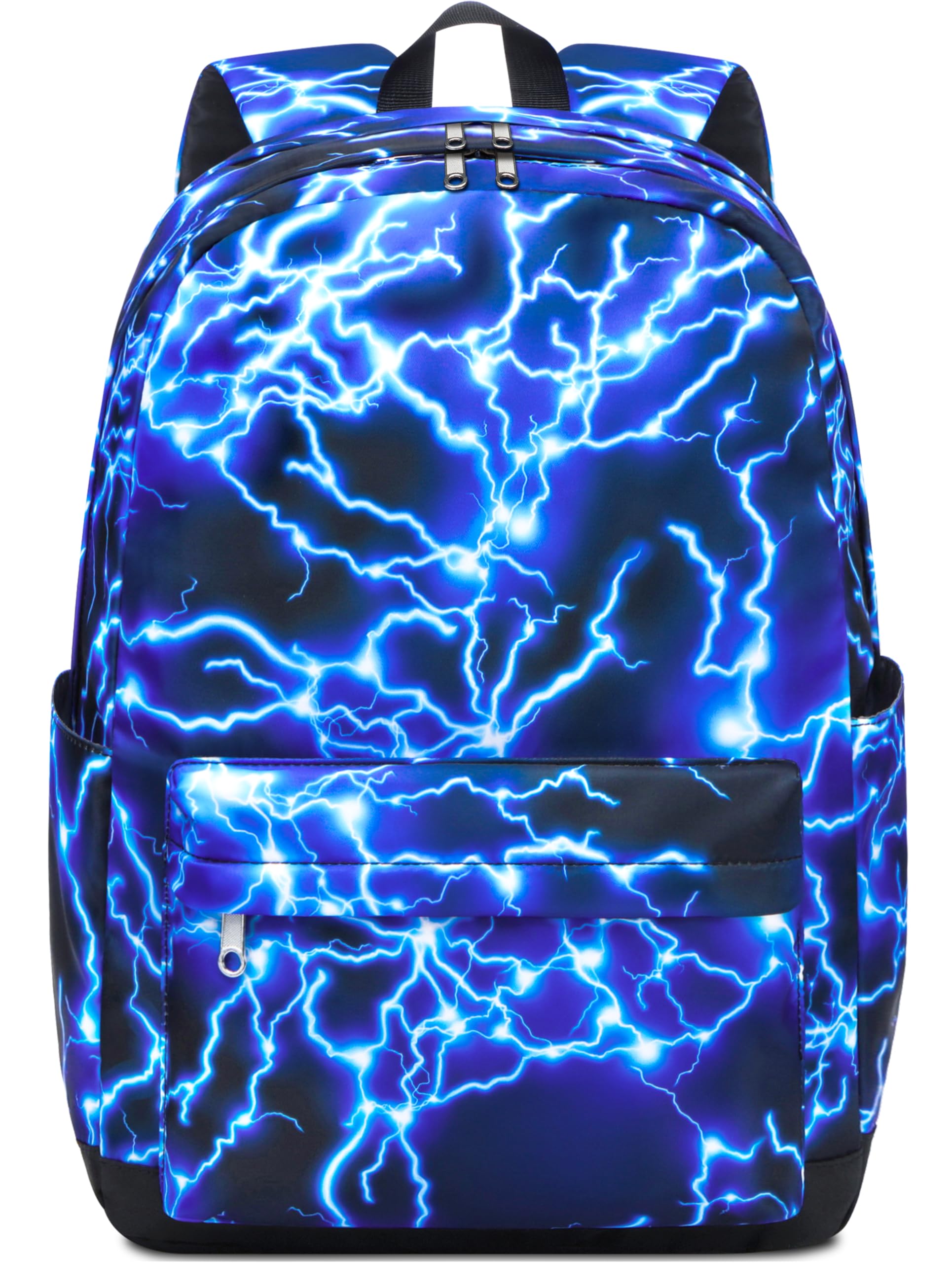 School Backpack for Boys Teenagers Middle School Bags Book Bag for Child Bookbag for Kids with Padded Straps Lightweight Mochilas Escolares para Niños Lightning Blue